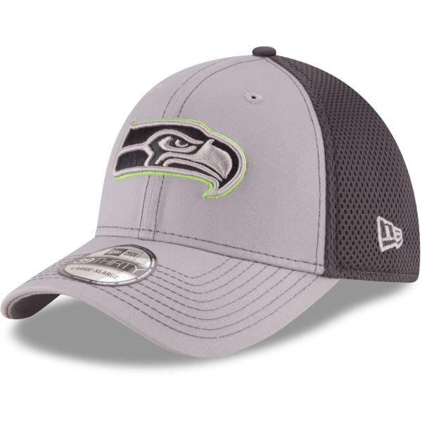 New Era 39Thirty Stretch Mesh Cap - Seattle Seahawks