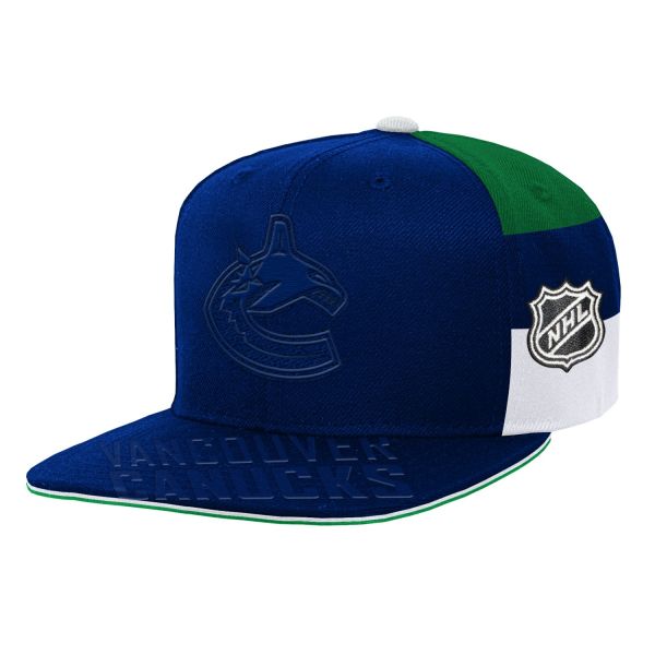 Outerstuff Kids Snapback Cap - FACE-OFF Vancouver Canucks