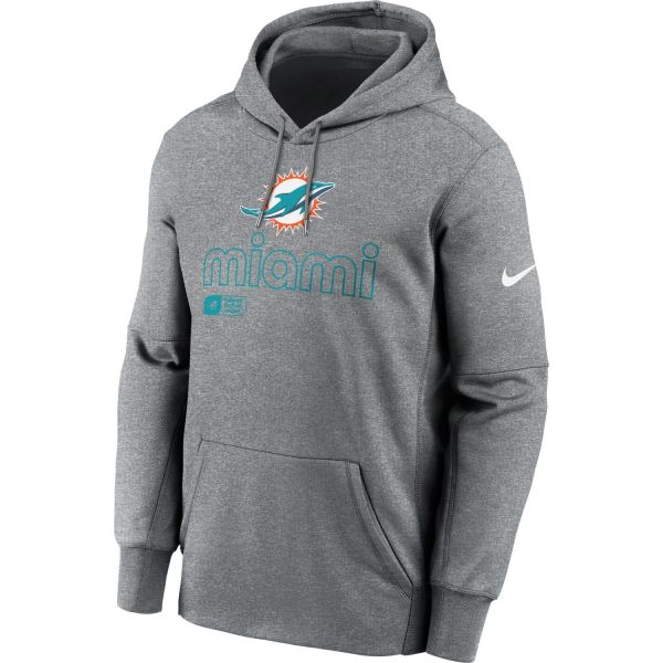 Miami Dolphins Nike Therma Dri-Fit Performance Hoody