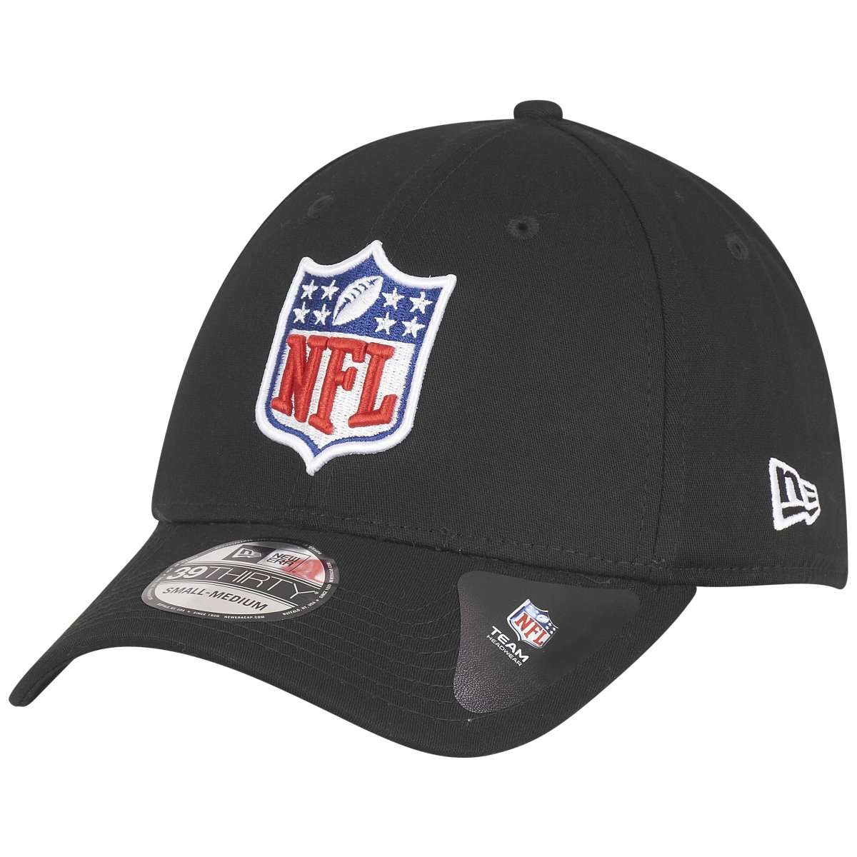New Era 39Thirty Stretch Cap NFL SHIELD schwarz StretchFit Caps