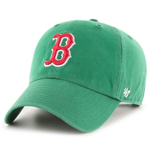 47 Brand Relaxed Fit Cap - CLEAN UP Boston Red Sox kelly