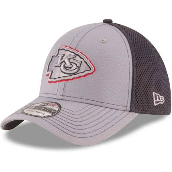 New Era 39Thirty Stretch Mesh Cap - Kansas City Chiefs