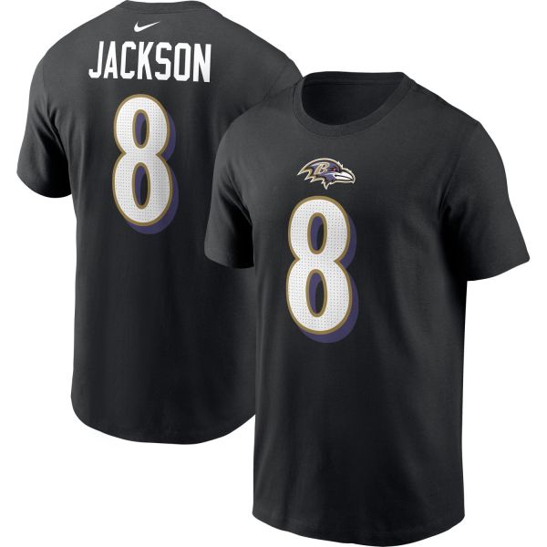 Nike Player Shirt Baltimore Ravens #8 Lamar Jackson