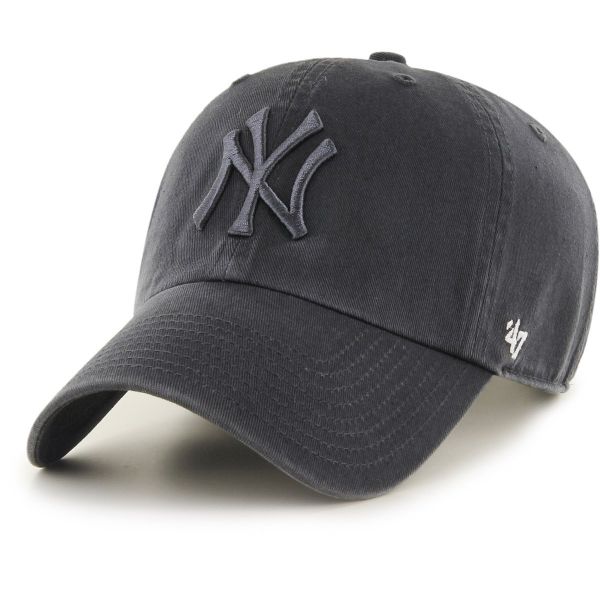 47 Brand Adjustable Cap - CLEAN UP New York Yankees graphite