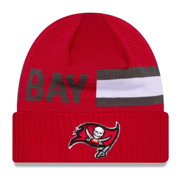 New Era NFL SIDELINE Tech Knit Mütze - Tampa Bay Buccaneers