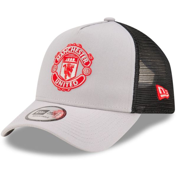 New Era A-Frame Mesh Trucker Cap - Manchester United grau