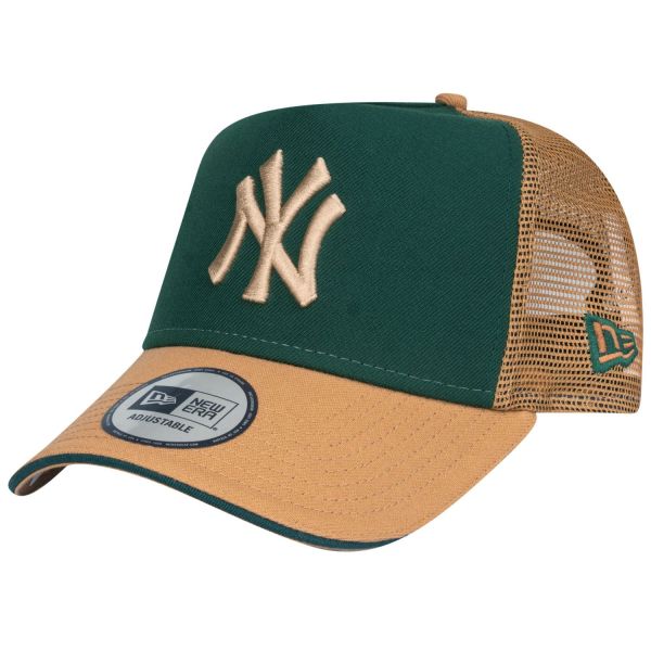 New Era A-Frame Trucker Cap - New York Yankees dunkelgrün